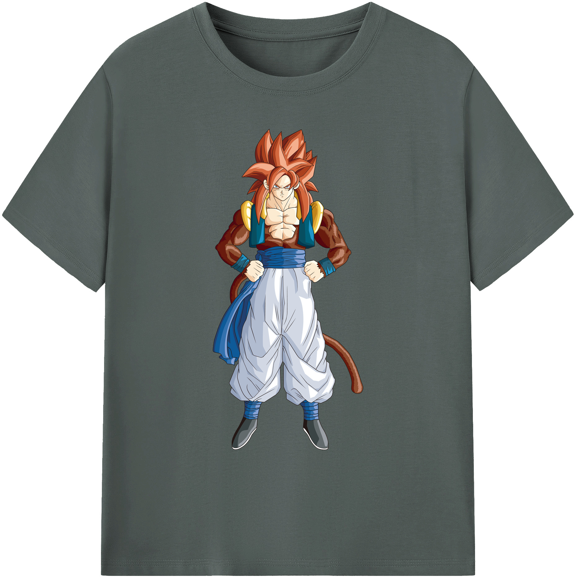 （画像用） ドラゴンボール 孫悟空（そん ごくう）Son Goku カカロット DRAGON BALL Kakarotto 綿100％ メンズ半袖Tシャツ｜肌触りやわらか＆通気性
